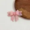 Venta Caliente Transfronteriza Moda Retro Acrílico Lazo Navidad DIY Hecho a Mano Personalizado Color Puro Joyería Accesorios Al por Mayor