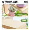 Estante de madera maciza para flores carnosas, estante de almacenamiento multicapa para escritorio interior, sala de estar, rosa verde, planta, balcón, piso, maceta, estante de exhibición