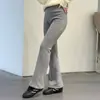 Pantalones de Campana para Niña YOJIA Invierno 2026 Nuevo Estilo Versión Coreana Ajustados Ropa Infantil Pantalones Largos Con Terciopelo Adicional Más Gruesos Pantalones para Niños