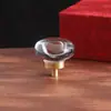 Manijas de puerta de gabinete y armario al por mayor del fabricante, manijas de gabinete coloridas de alta gama, manijas de cristal transparente estilo nórdico