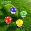 Materiales para terrarios de musgo, decoraciones creativas y lindas de setas pequeñas, accesorios de paisajismo DIY, adornos pequeños para botellas ecológicas