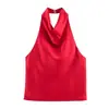 Comércio Exterior Roupas Femininas 2025 Nova Moda Europeia e Americana Textura de Cetim de Seda Tops e Saias 3203317 3210317