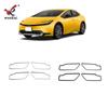 Adequado para Toyota 23 Prius modificado interior porta tigela interior porta maçaneta decoração Prius60 série alça moldura brilhante