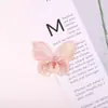 Directo de fábrica 5 cm capa única Mariposa Mágica accesorios tela pegatinas accesorios para el cabello diy material hecho a mano bordado mariposa
