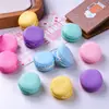 Arcilla Blanda de Tamaño Mediano Color Sólido Macarrón DIY Accesorios para Funda de Teléfono de Crema Material para Llavero 24mm