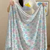 Lençol de Leite Fleece Espesso de Inverno Peça Única Dormitório Pessoa Solteira Lençol de Pelúcia Inverno Adicionado Fleece Fleece de Coral Cobertor Infantil