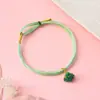 Pulsera del Festival del Bote del Dragón Modelo Nuevo 2026, Pulsera Tejida a Mano de Hilo de Cinco Colores para Bebé Zongzi, Pulsera Pequeña de Zongzi con Hilo de Cinco Colores