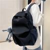 Mochila Mori de gran capacidad de color sólido transfronteriza para mujer, estilo coreano versátil, mochila escolar para hombre, mochila para estudiantes universitarias