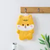 Toalha de Mão de Veludo Coral para Bebês de Creche, Pequena Toalha Infantil Macia, Pendurável, Absorvente, Pano de Limpeza para Cozinha e Banheiro