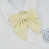 Uniforme JK Estilo College Cor Sólida Estudante Feminina Gravata Borboleta Uniforme Escolar Estilo Japonês Terno Seikan Gravata Borboleta Raízes Vermelhas