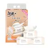 Papel Higiénico Facial Jie Rou Para el Hogar Paquete Asequible Servilletas de Papel al por Mayor Caja Completa Papel Resistente al Agua (Pr069-03)
