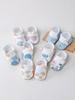 Zapatos de suela blanda para bebé para niños y niñas, zapatos delanteros de tela elástica fina para primavera y verano, 0-3-12 meses, zapatos para bebé recién nacido