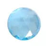 Huagang Gems Placa Triangular Redonda de Fondo Plano #147 Nano Corte Rosa Cara de Anillo Piedra Suelta