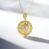 Collar de Plata de Ley S925 para Mujer con Colgante de Copo de Nieve y Estrella, Brújula Completa de Diamante, Collar de Circonita Diamante de Alto Carbono, Moderno y Versátil