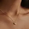 Elegante Colgante de Gota de Agua con Incrustaciones de Perla y Circonita, Cadena de Clavícula Simple y Elegante, Collar Versátil de Personalidad de Moda de Gama Alta