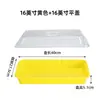 Bandeja Retangular de Melamina com Tampa Prato de Exibição de Comida Cozida e Prato Frio com Tampa Prato de Banca Prato de Exibição de Supermercado Tampa de Conservação