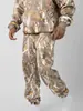 Traje Casual para Pareja con Estampado Digital 3D Europeo y Americano Transfronterizo Otoño e Invierno 2024