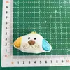 Broche de Animales de Dibujos Animados Relleno de Algodón Tridimensional Tela Estilo Bosque Accesorios y Accesorios de Muñecos Pequeños