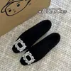 Nuevos zapatos de abrigo de lana para otoño e invierno, estilo nicho, zapatos de plataforma invisibles que aumentan la altura con diamantes de hadas, zapatos peludos para mujer, estilo coreano