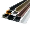 Liga de Alumínio 5mm 8mm 9mm Protetor de Canto em Forma de I Ângulo Reto Tira Plana em Forma de L Tira Decorativa em Forma de U Painel de Parede