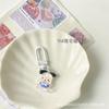 Llavero Original Fino Flash Sanrio Dibujo Animado Chica Corazón Jade Gui Dog Kulomi Colgante para Bolso Accesorios Lindos Mujeres