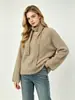 Fábrica de origen directo transfronterizo conjunto de dos piezas de imitación de pelo de visón europeo y americano para otoño e invierno con bufanda y suéter para mujer, top de punto suave y cálido