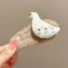 Clip BB de felpa de dibujos animados dulce, accesorio para el cabello infantil, liga para el cabello de animal rellena de algodón para otoño e invierno, anillo para el cabello lindo de niña, adorno para el cabello, pinza para el cabello