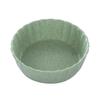 Cocina Casera Plato para Condimentos de Paja de Trigo Creativo de Plástico Redondo para Pepinillos Plato Pequeño Vajilla Plato para Mojar Snacks