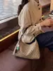 Bolso de Hombro Cruzado para Mujer con Lunares Estilo Japonés Relajado 2026 Nuevo Modelo Estilo Mori Artístico de Gama Alta con Perlas