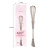 Set de Herramientas para Teñir el Cabello Estilo Chino Bolsa de Regalo Rosa Cepillo de Doble Cara para Teñir el Cabello Mezclador de Crema de Tinte Recipiente para Aceite de Horneado Cepillo Peine para Teñir el Cabello