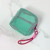 Nova Bolsa de Tofu Dopamina Mini Bolsa de Armazenamento de Malha Bolsa de Armazenamento de Cosméticos de Grande Capacidade Bolsa de Higiene Pessoal Portátil