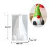 Moldes de Enfeites DIY para Vestidos, Moldes de Silicone 3D de Boneco de Neve e Papai Noel de Natal, Atacado em Estoque