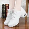 Zapatos Cuadrados de Baile, Nuevos Zapatos de Baile 2025, Zapatos Deportivos de Malla Transpirable de Suela Suave para Baile Moderno para Mujer 822