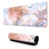 Mouse Pad para Jogo Estilo Anime Super Grande Borda Travada Menino E-sports Jogo Computador Pad Grande para Teclado Espessado Antiderrapante
