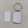 Chaveiro de Transferência Térmica Consumíveis DIY em Branco Chaveiro de Metal para Transferência de Calor Atacado Argola de Chaveiro Liga de Zinco