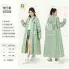 Impermeable para Vehículo Eléctrico de una Pieza para Todo el Cuerpo Contra Lluvia Fuerte Ropa de Abrigo para Adultos Separación Persona-Vehículo Capa de Lluvia Dedicada Nuevo Modelo