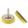 Disco de amolado neumático de 2 pulgadas M6 con diente interior y mango, disco de pulido, chasis de máquina de amolar, chasis de lija, venta directa de fábrica