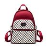 Nova Mochila Escolar de Tecido Oxford, Moderna, Resistente ao Desgaste, Versátil, Estilo Britânico, Mochila Dobrável para Aluno do Ensino Médio, Mochila Multifuncional