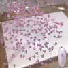 Decoraciones para Uñas Rosa Brillante Transparente Zirconia Cúbica 5A Rosa Transparente Mini Zirconia Micro Puntas Traseras Rhombos Rhombos de Uñas de Forma Mixta