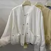 Chaqueta corta informal, ligera, fina, de estilo europeo y relajada para mujer, nuevo modelo otoño 2026, chaqueta cortavientos de béisbol con protección solar