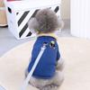 Ropa para mascotas, ropa para perros, otoño e invierno, nueva ropa para gatos de peluche, ropa de invierno gruesa, ropa de algodón de oso 23DD