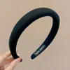 Diadema de Copa Alta y Ala Ancha para Mujer, Accesorio para el Cabello Versátil de Gama Alta para Otoño e Invierno, Pinza para el Cabello de Esponja de Moda y Elegante
