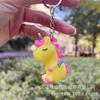 Colgante Llavero de Unicornio de Celebridad de Internet Muñeco de Dibujos Animados Llavero para Coche Colgante para Bolso Empuje Local Idea de Regalo Pequeño