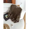 Ropa Única / [Cuello en V / Cuello Redondo / Cárdigan] ¡Enorme! Tejido cepillado de cachemira + lana + seda de 28 hilos