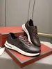 Sapatos casuais masculinos BORBOTIE 2026 outono e inverno novo LP moda camurça couro cadarço esportivos para corrida