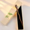 Caja de Regalo para Pasador de Ébano, Pasador de Estilo Chino Tradicional, Accesorio para el Cabello Hanfu, Accesorio de Moda, Adorno para el Cabello, Pasador para Recogido, Sensación de Alta Gama