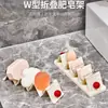 Escurridor de Esponjas para Lavar Platos Estante de Almacenamiento para Encimera Lateral de Fregadero de Cocina Estante de Almacenamiento Esponja de Bola de Acero Estante de Almacenamiento para Trapo Esponja Almacenamiento de Jabón