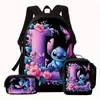 Entrega en stock, mochila de Stitch más vendida en Amazon para estudiantes de primaria y secundaria, bolsa escolar de anime ligera y duradera