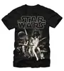 Mercancía de Star Wars Estampado Nuevo Camiseta de Manga Corta Holgada y Cómoda para Hombre y Mujer Hobby