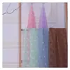 Falda de Escenario Tejido de Malla 42g Terciopelo 2cm Malla de Puntos Grandes 100% Poliéster Textil para el Hogar Decorativo Tela de Mosquitero